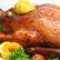 Duck with apples in the sleeve for special occasions Soft and juicy duck with rice stuffed with apples and prunes