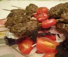 Lula kebab recipe on the grill