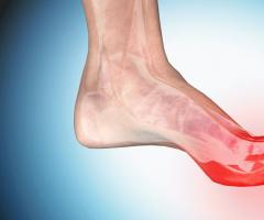 How does foot cramp occur and is treated?